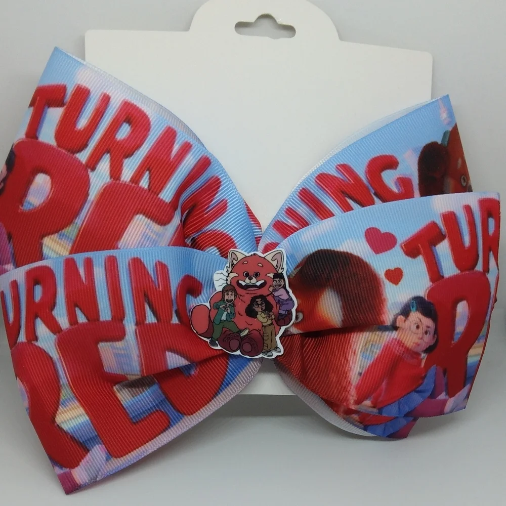 Turning Red hair bow